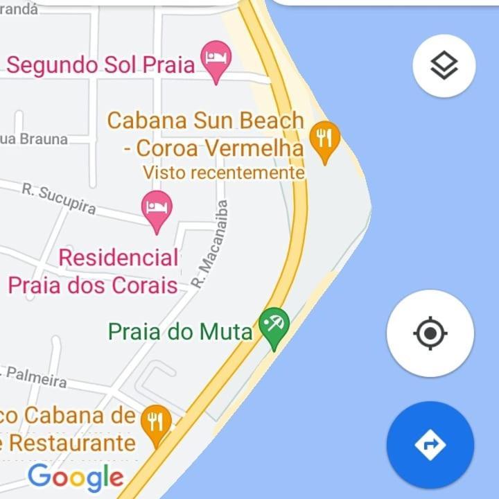Apto 300Mt Praia Coroa Vermelha Санта-Крус-Кабралия Экстерьер фото